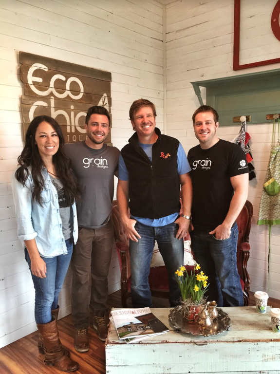 Blain Mikkonen Grant Koenig Chip and Joanna Gaines